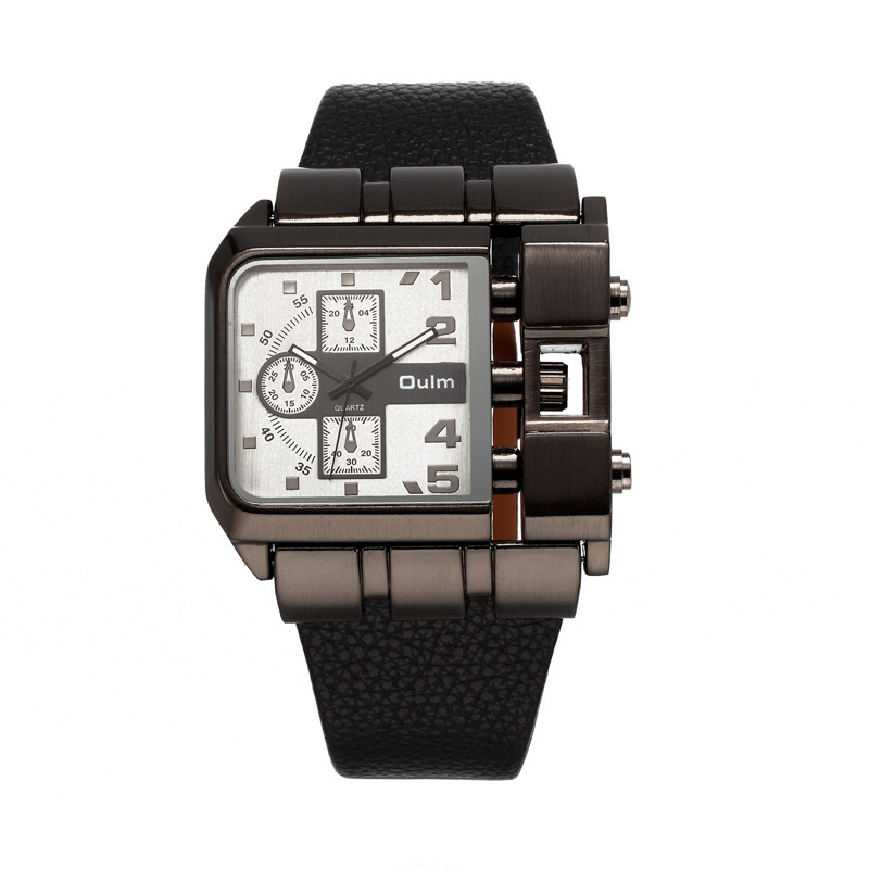 Casual single movement quartz watch