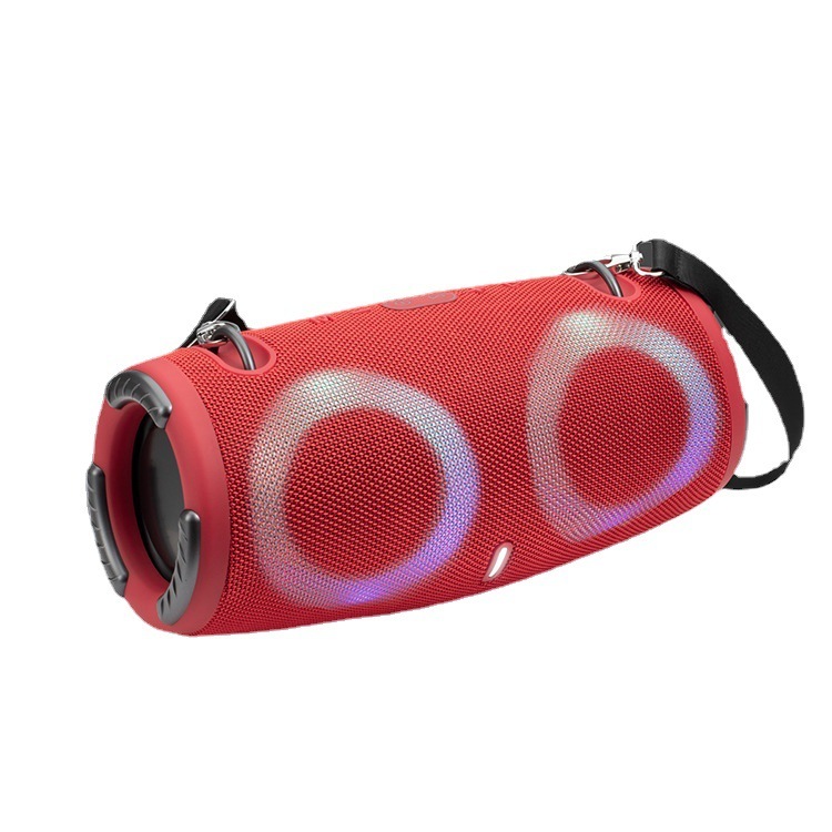 War Drum Three-generation Bluetooth Speaker With RGB Colored Lights Outdoor Portable Waterproof - Image 5