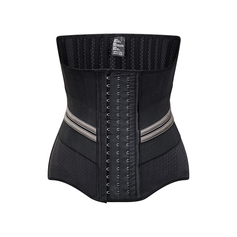 Sports Fitness Waist Shaping Three Breasted Breathable Latex Closing Belt - Image 5