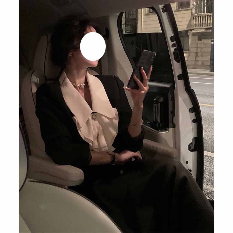 Women's Temperament Fashion Lapel Jacket Half Skirt Set – Bild 5