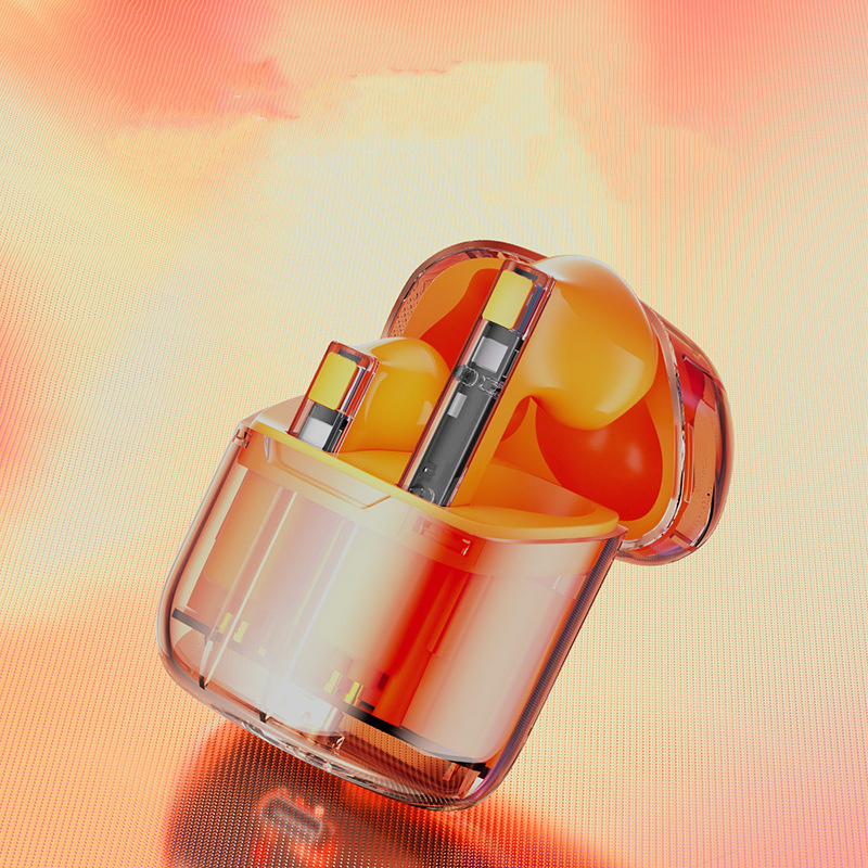 YX06 Wireless TWS Headphones Transparent Cabin