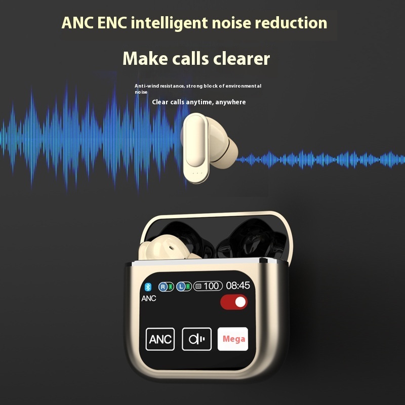 Wireless 54 Bluetooth ANC ENC Noise Reduction Headset - Image 3