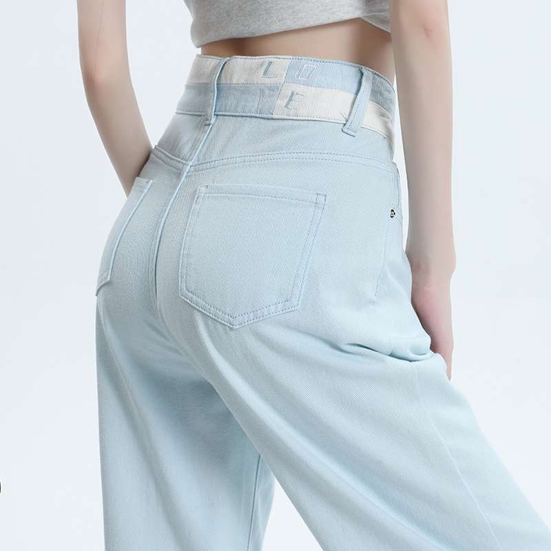 Women's All-match Casual Straight-leg Wide-leg Jeans - Image 2