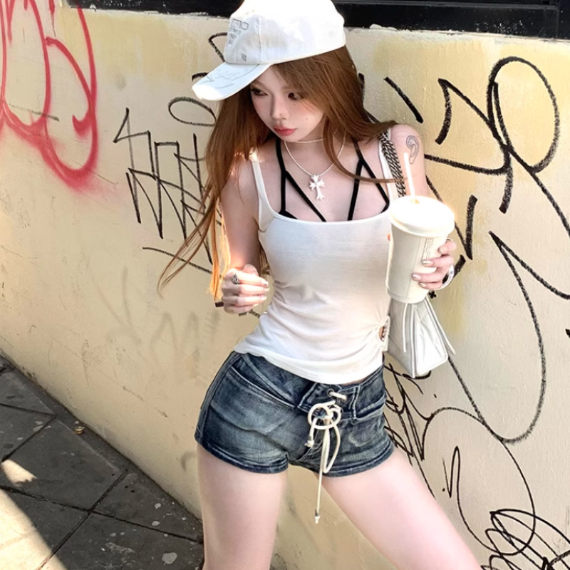 Women's Wool Knitted Camisole Top - Image 6