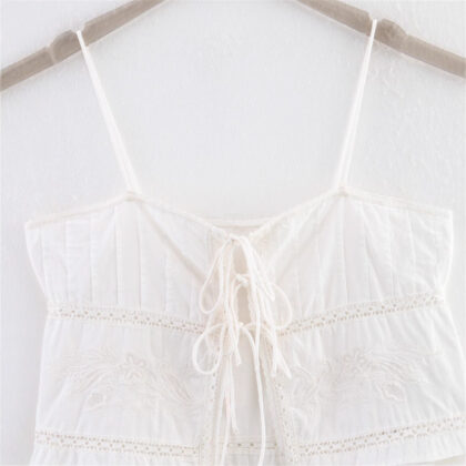 Summer New Women's Fashion Lace Cutout Sling