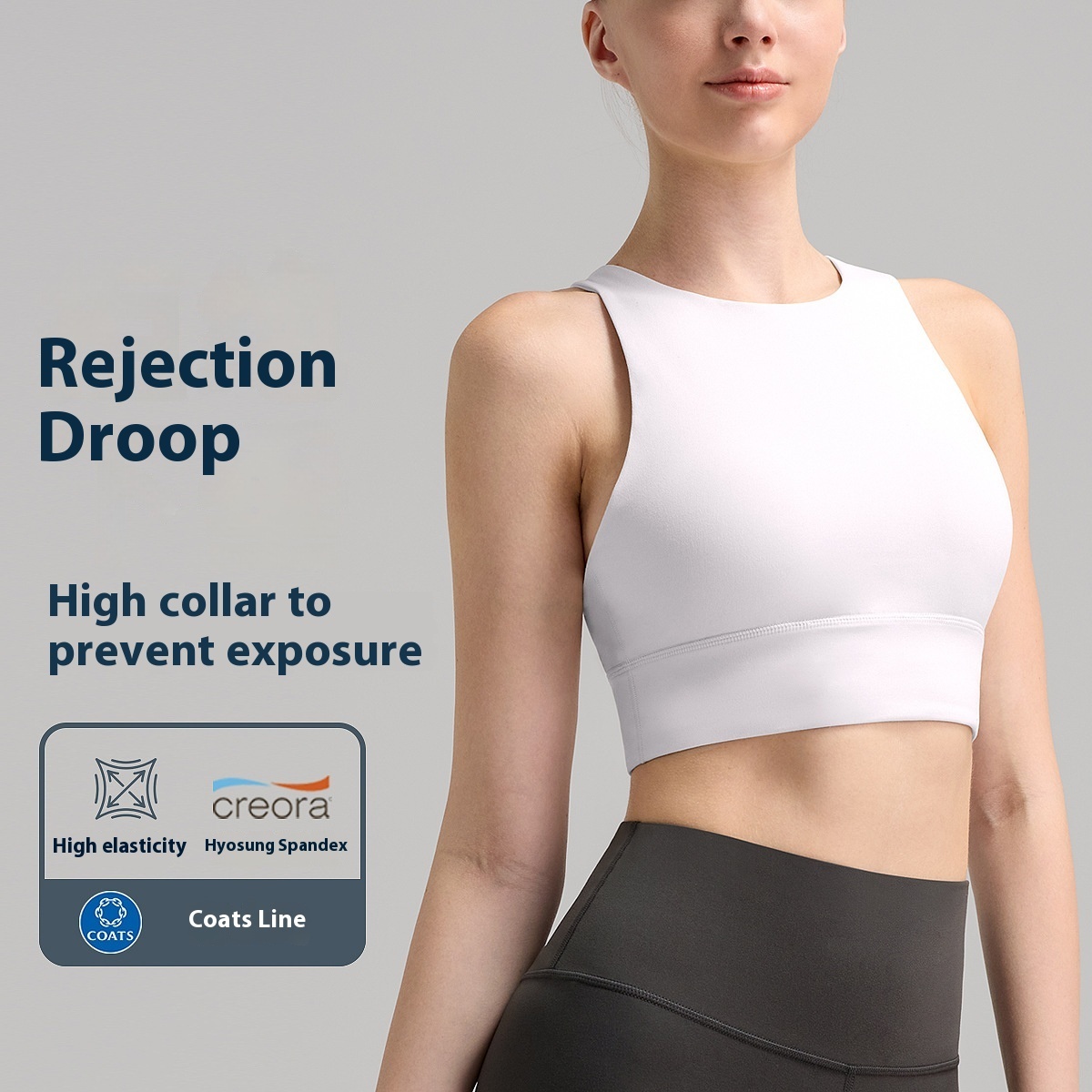 Sports Female Shockproof Push-up Running Workout Vest - Image 2