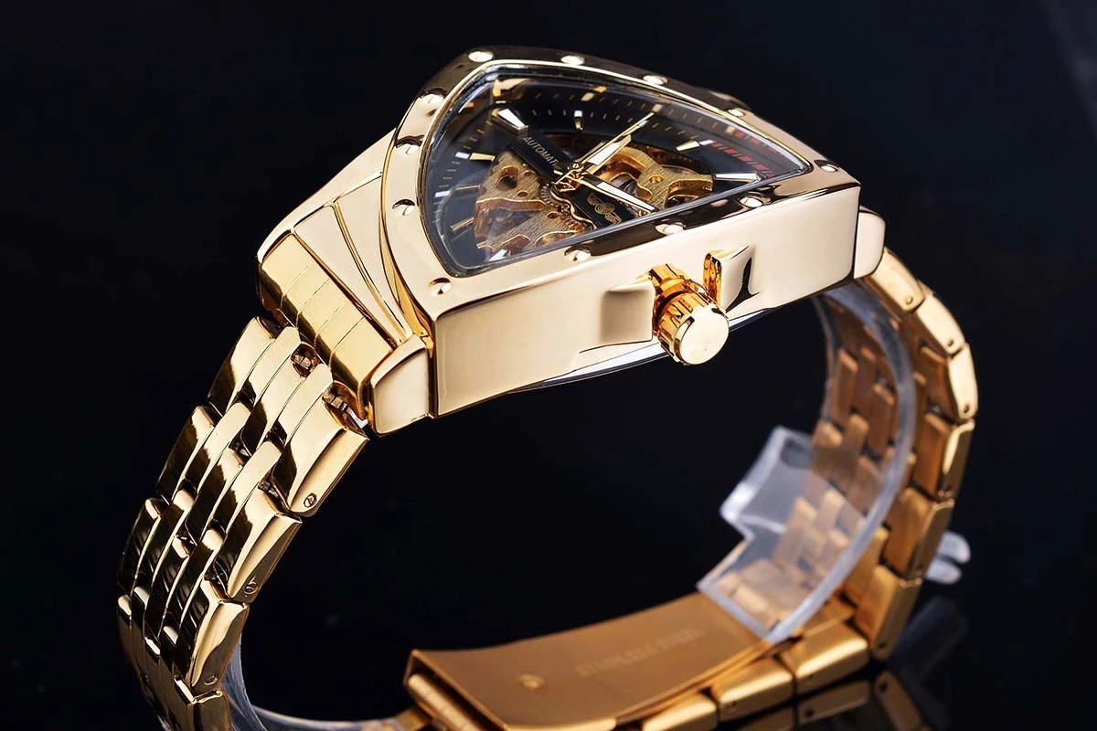 Watch Men's Fashion Hollow Stainless Steel Watch - Image 3