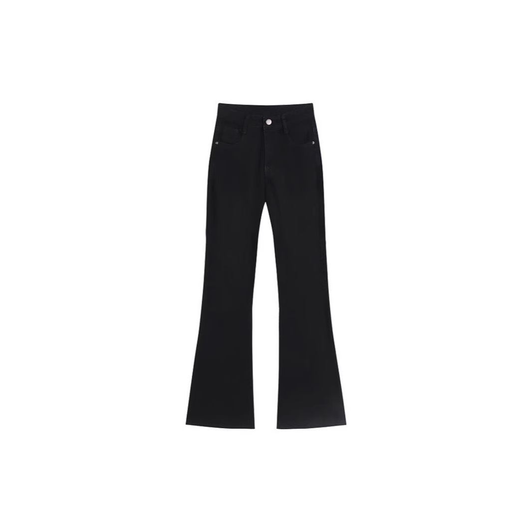 Loose Slimming Wide Leg Straight Pants - Image 5