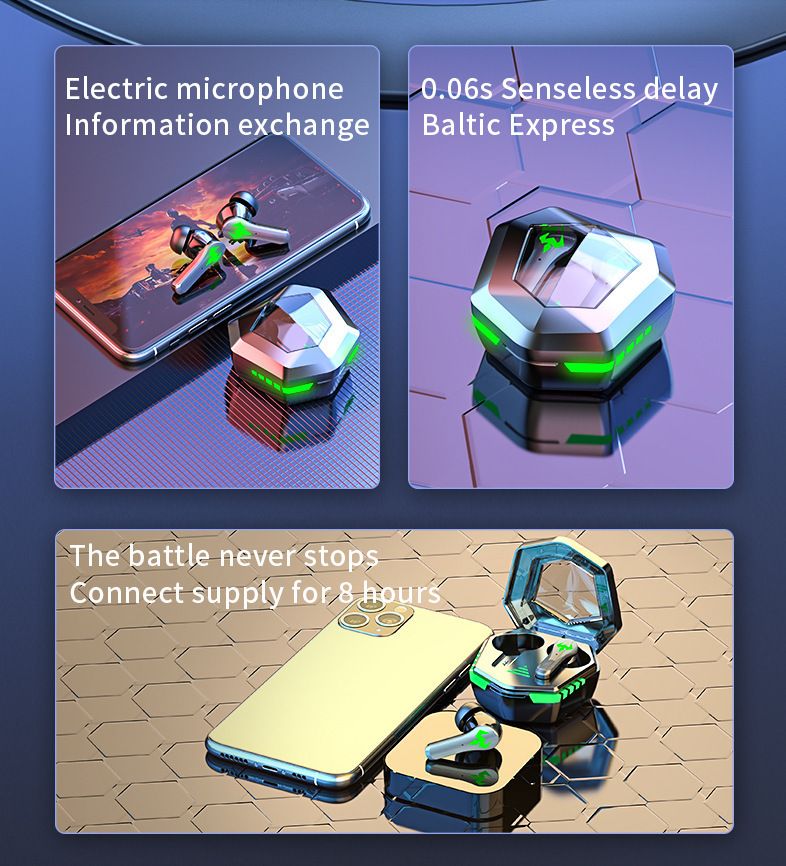 N35 Gaming Bluetooth Headset Wireless In-Ear - Image 5