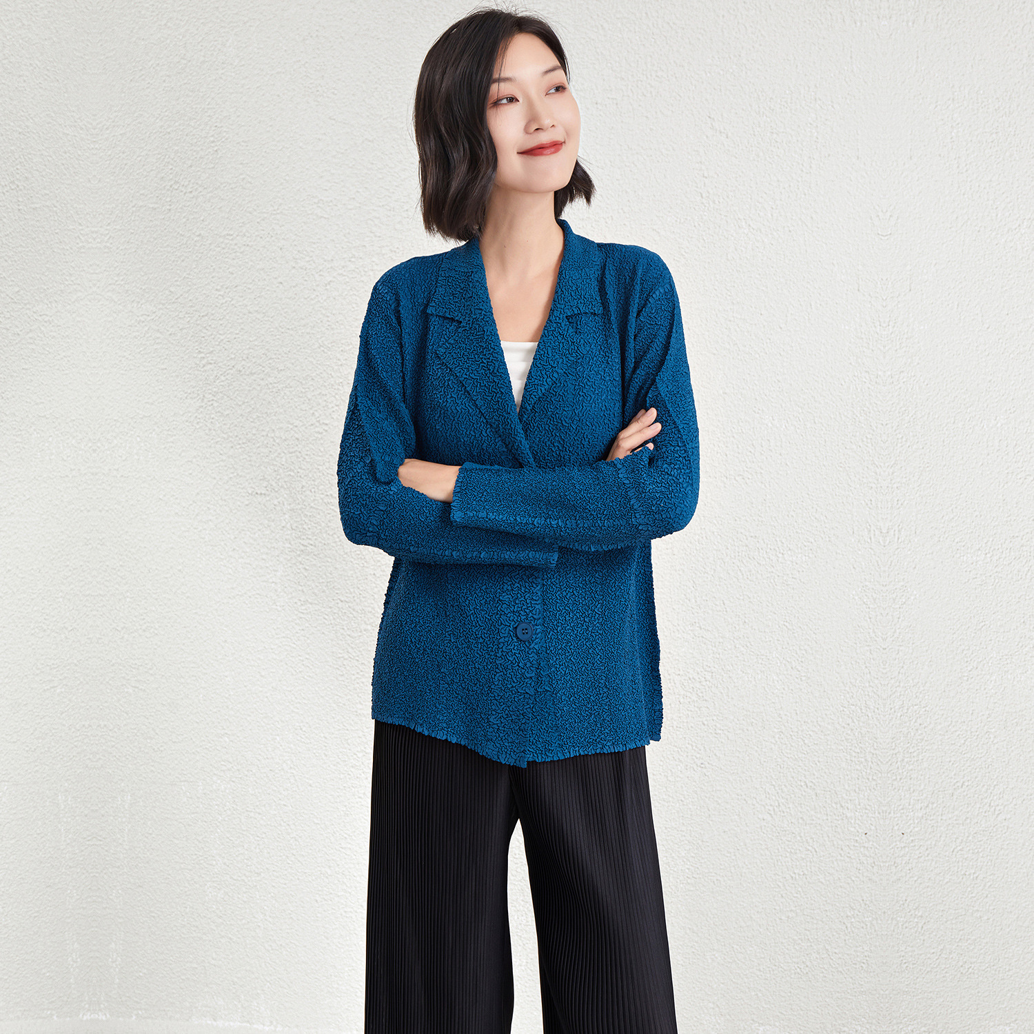 Fashion Design Temperament Commute Long Sleeve Coat — изображение 3