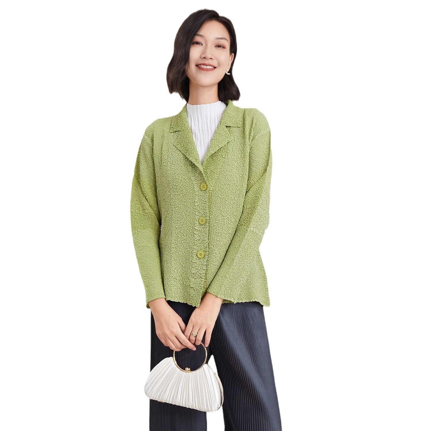 Fashion Design Temperament Commute Long Sleeve Coat — изображение 5