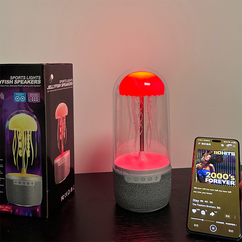 Jellyfish Bluetooth Audio Small Night Lamp – Bild 2