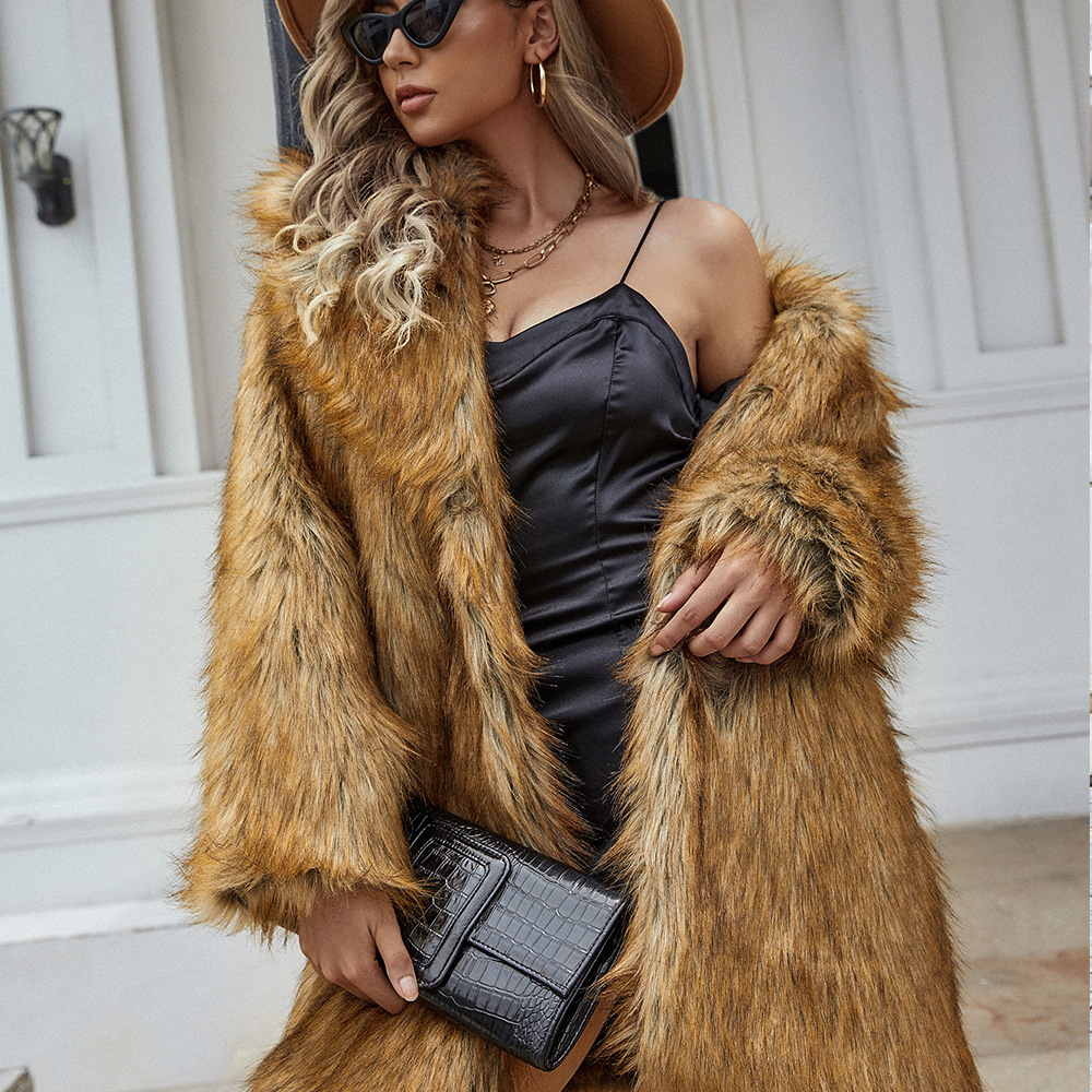 Casual Trend Loose Women's Fur Coat - Image 3