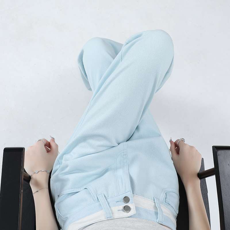 Women's All-match Casual Straight-leg Wide-leg Jeans - Image 4