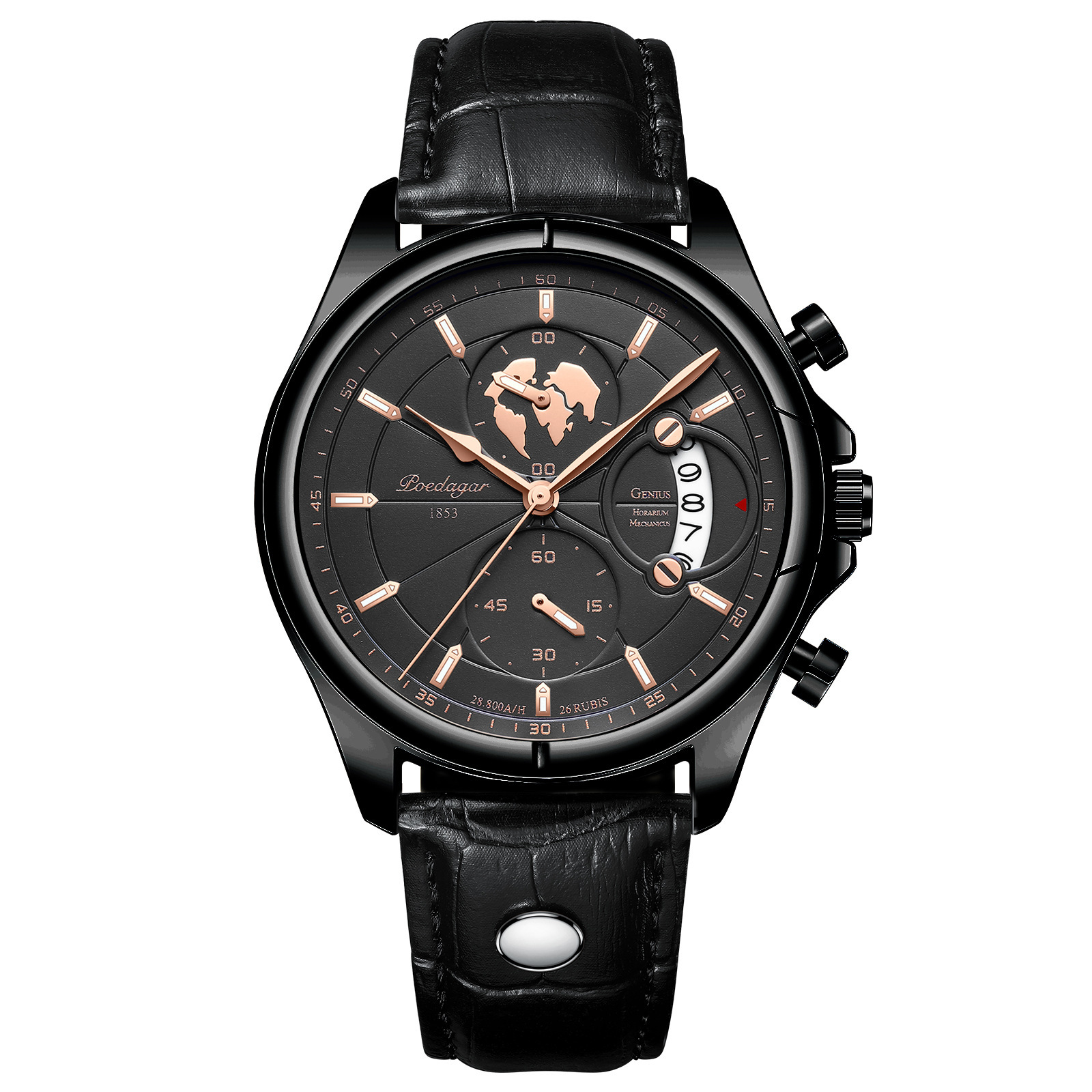 Multifunctional Waterproof Men's Sports Quartz Watch - Image 2