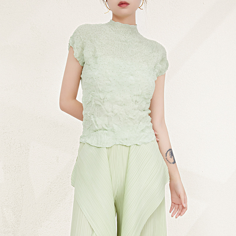 Women's High-grade Peplum Top Bottoming Shirt - Image 2