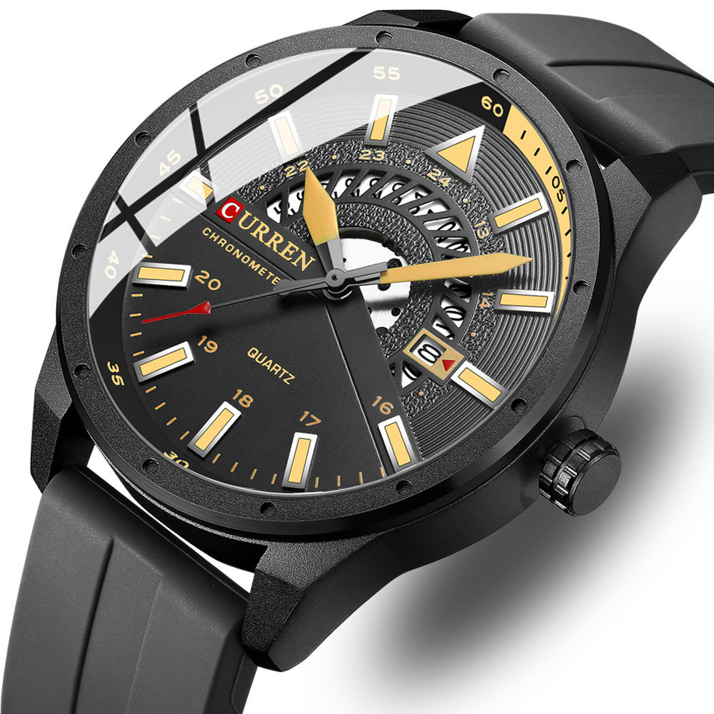 Men's Fashion Casual Tape Quartz Watch - Image 5