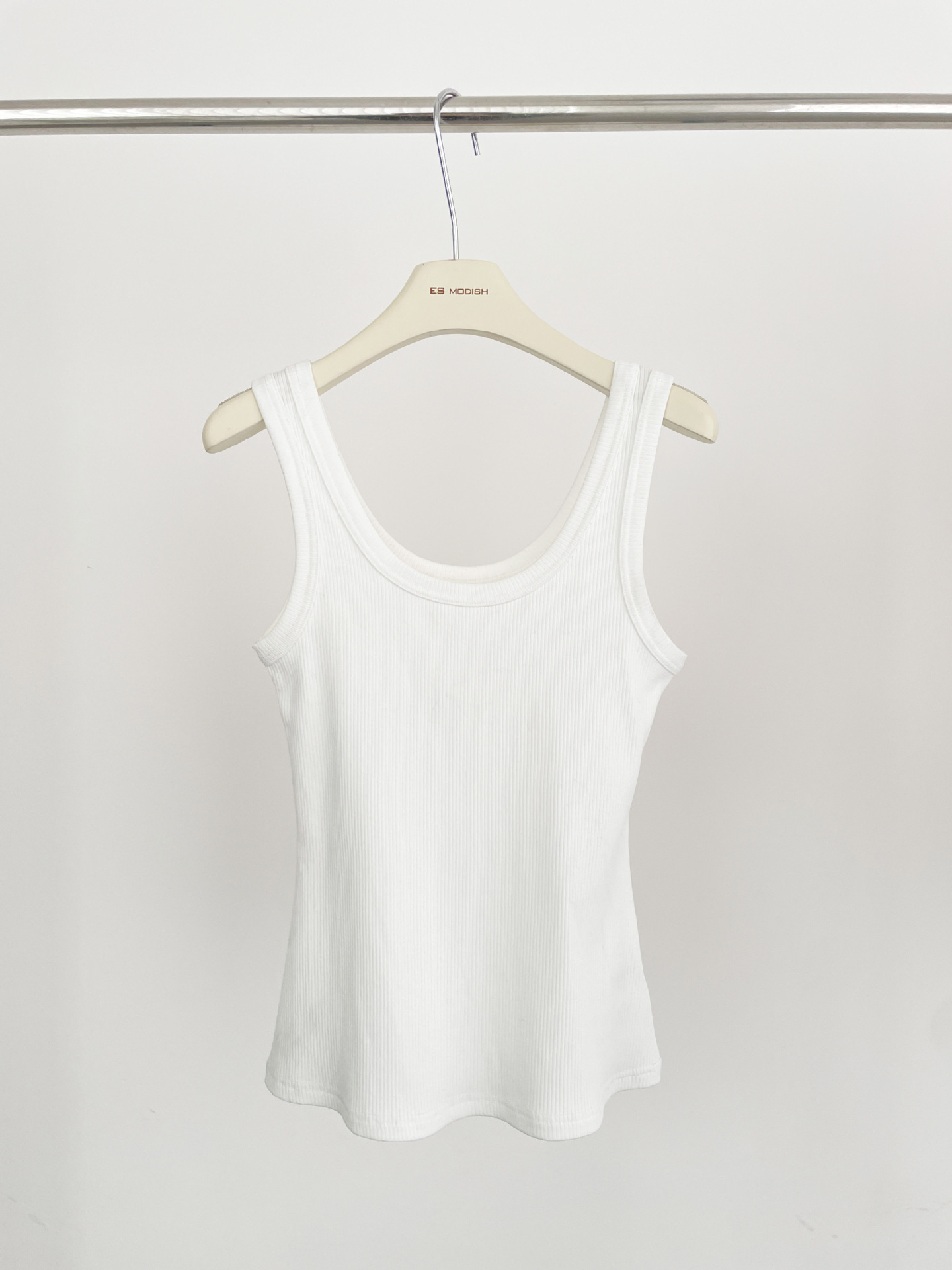 Spring Inner Knitted Vest Upright Version Waist-controlled Top - Image 6