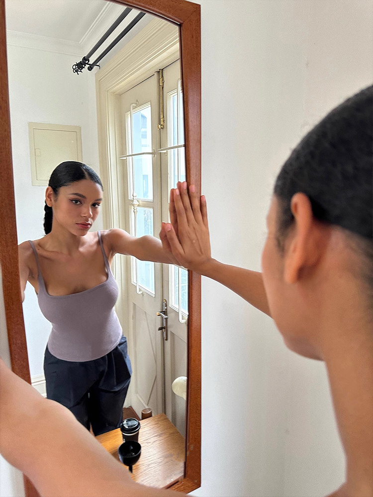 Invisible Chest Support Square Collar Sport Waistcoat For Women Top - Image 4