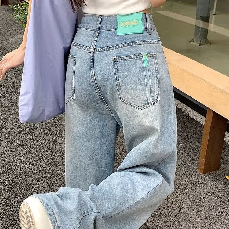 American-style High Waist Loose And Slimming Plus Size Small Wide-leg Trousers - Image 2