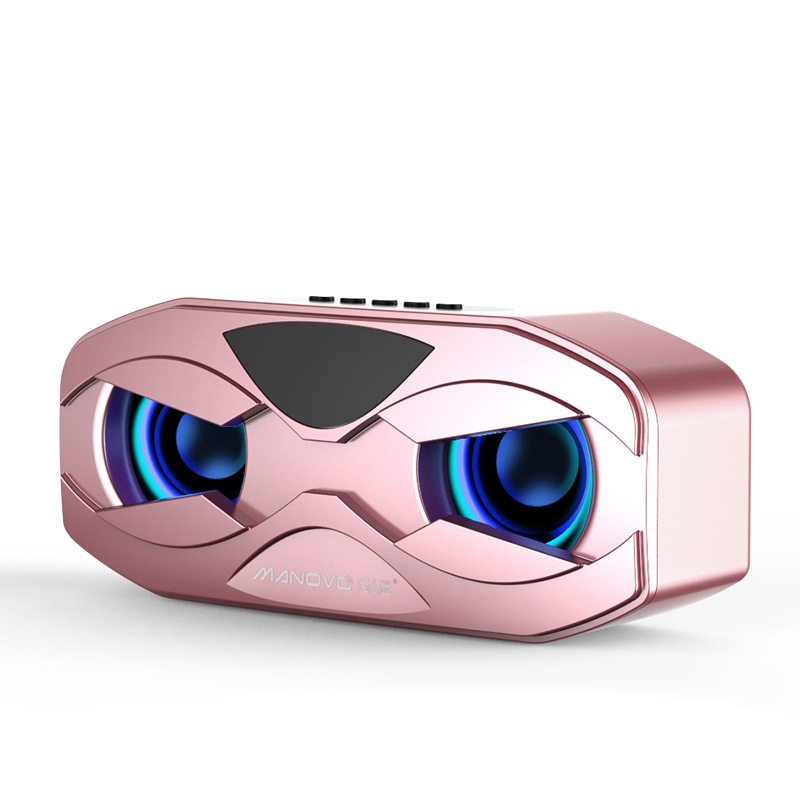 Bluetooth Subwoofer Colorful Light Small Speaker - Image 2