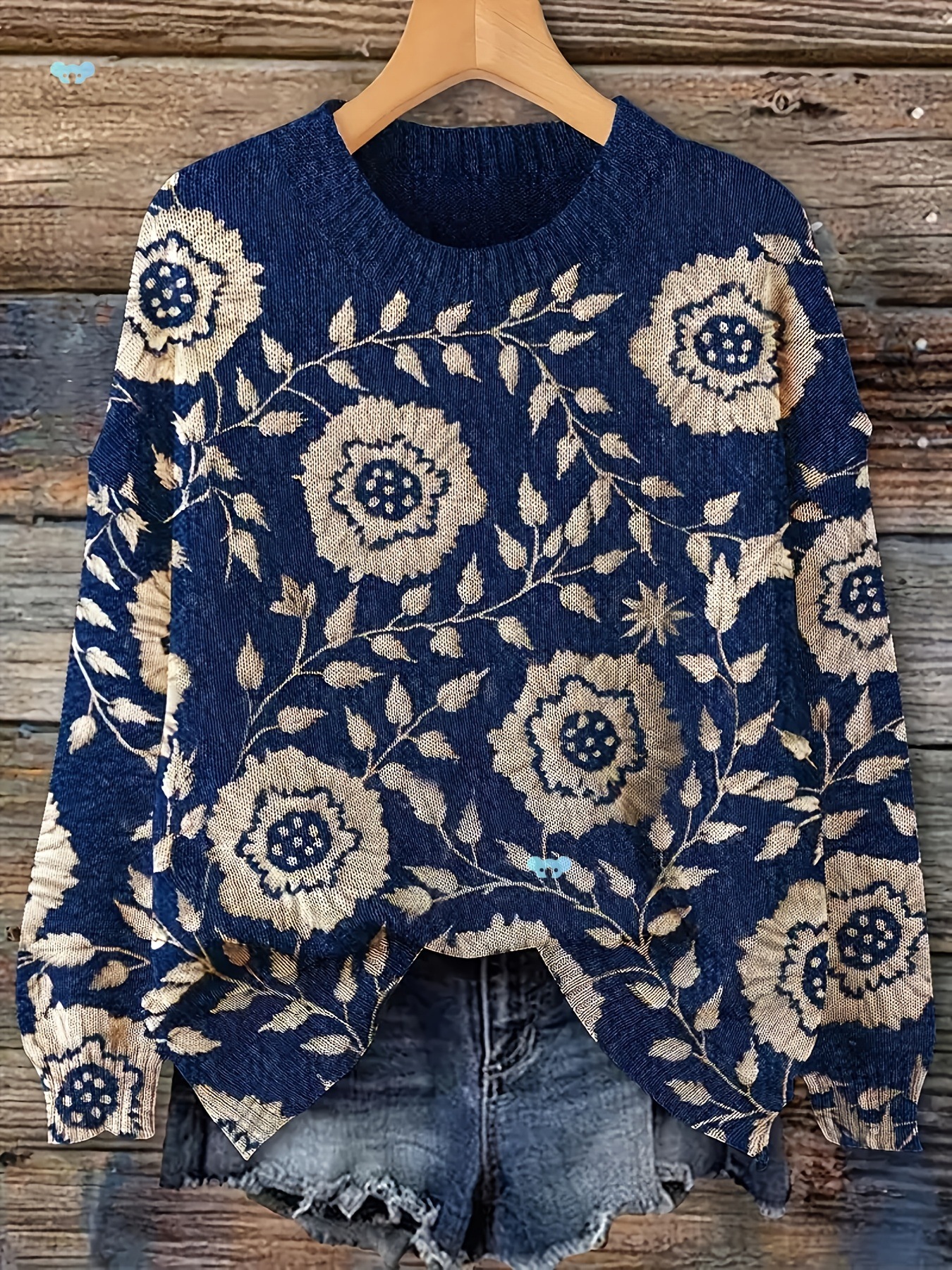 Fashionable Autumn And Winter Women's Pullover – Bild 2