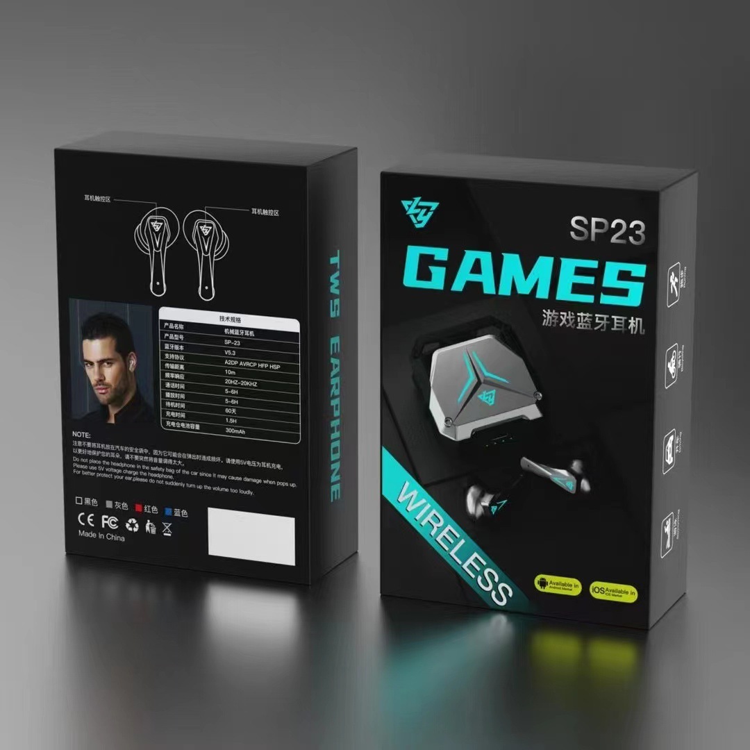 Zinc Alloy Mechanical Wireless Bluetooth Headset - Image 5