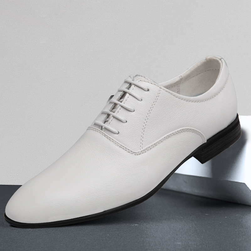 Men's Pointed Business Casual Leather Shoes – Bild 4
