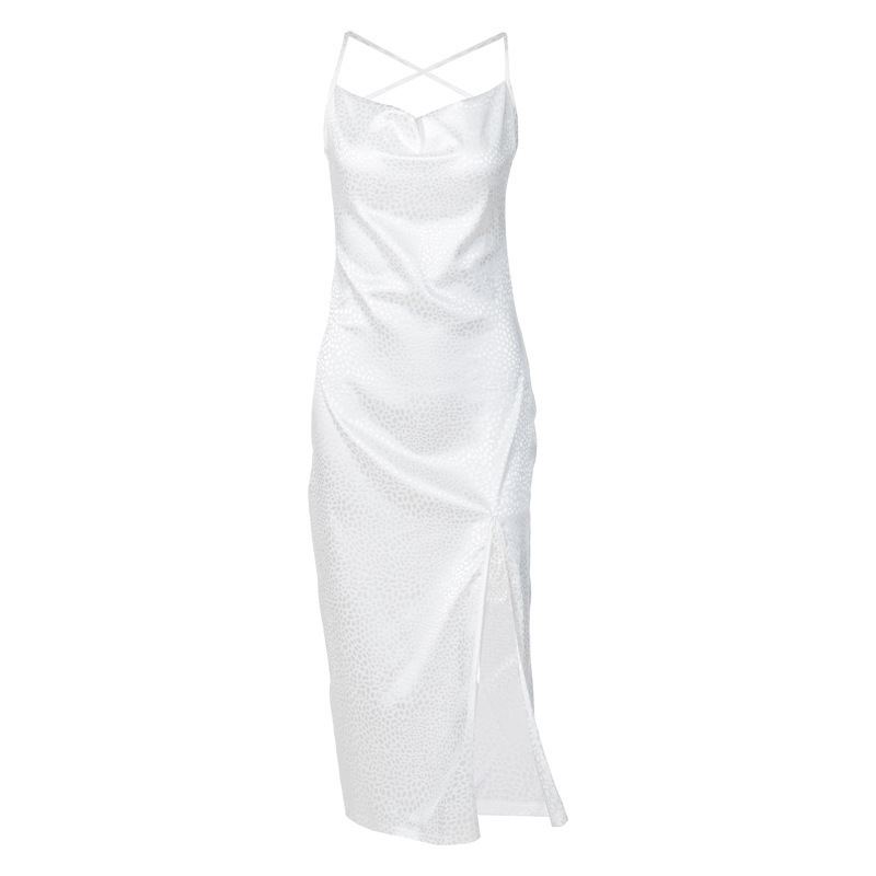 Women's Sling Backless Slit Dress – Bild 6