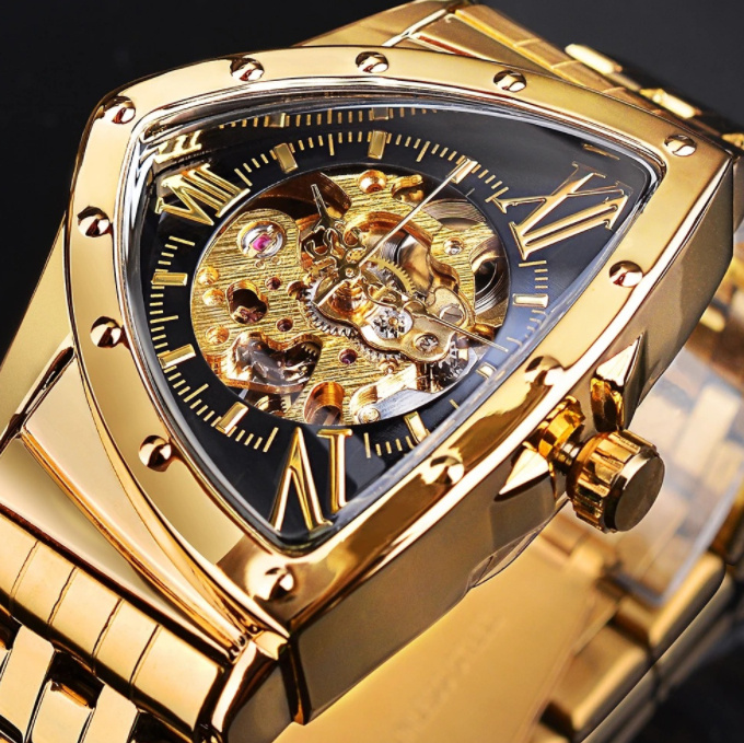 Watch Men's Fashion Hollow Stainless Steel Watch - Image 10