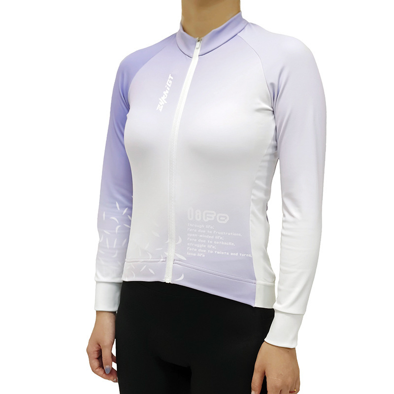 Autumn And Winter Road Bike Long-sleeved Jersey Women's Windproof – Bild 2