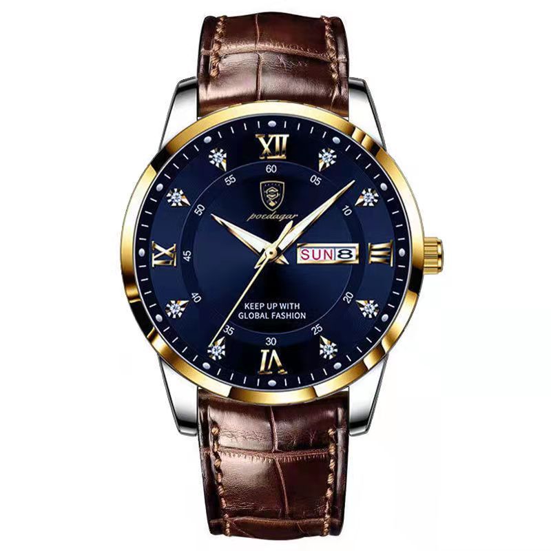 Waterproof Luminous Dual Calendar Men's Watch - Image 5