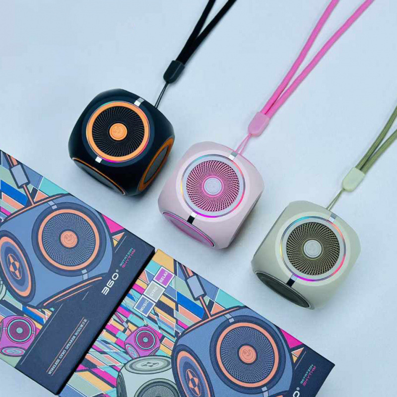 Decompression Rotating Gyro Bass Bluetooth Speaker