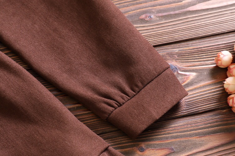 Retro Fungus Collar Corduroy Waist Slim Skirt - Image 9