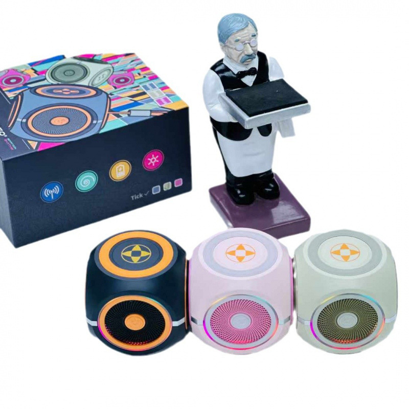 Decompression Rotating Gyro Bass Bluetooth Speaker - Image 5