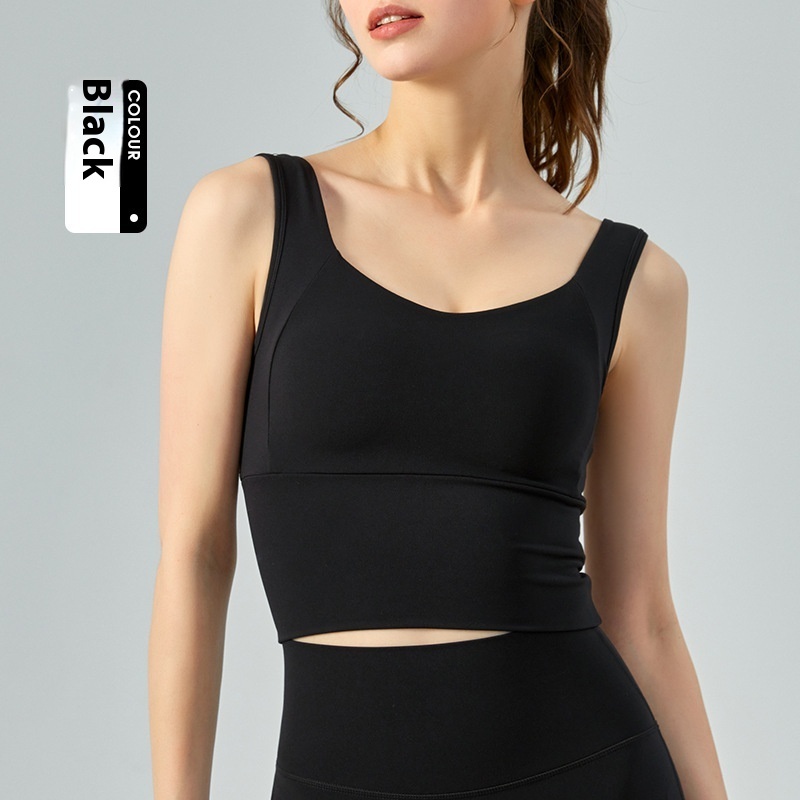 Nude Feel Semi-fixed Cup Sports Underwear Medium Tenacity Stretchy Slim-fit - Image 7