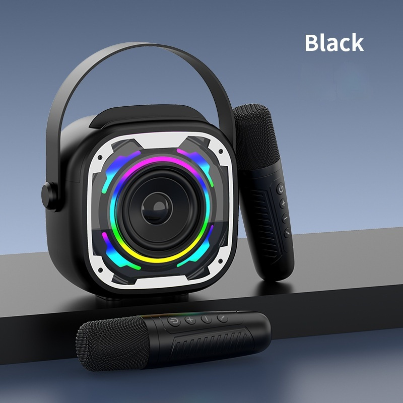 Portable Wireless Bluetooth Speaker With Microphone Integrated Karaoke Speaker – Bild 6