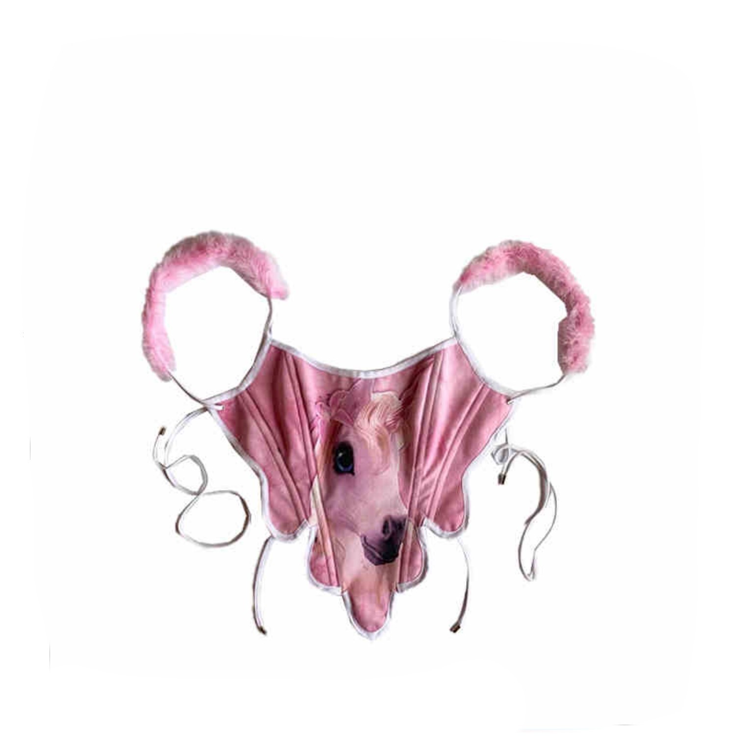 Furry Fishbone Sling Top For Women