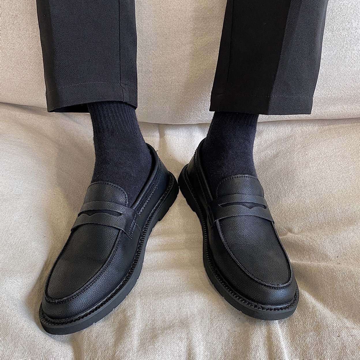 Youth Retro Slip-on Beanie Shoes — изображение 3