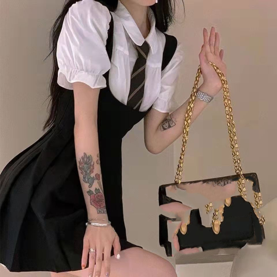 Little Black Dress Suspender Women's Suit - Image 2