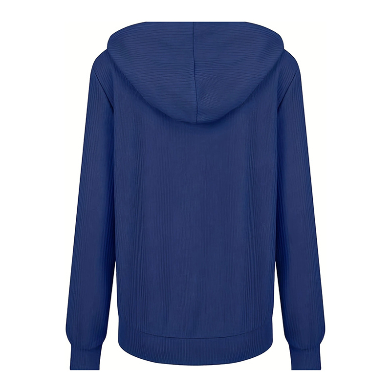 Women's Zip Up Hoodies Sweatshirts Sweater Fall Outfits Casual Long Sleeve Drawstring Jackets - Image 9