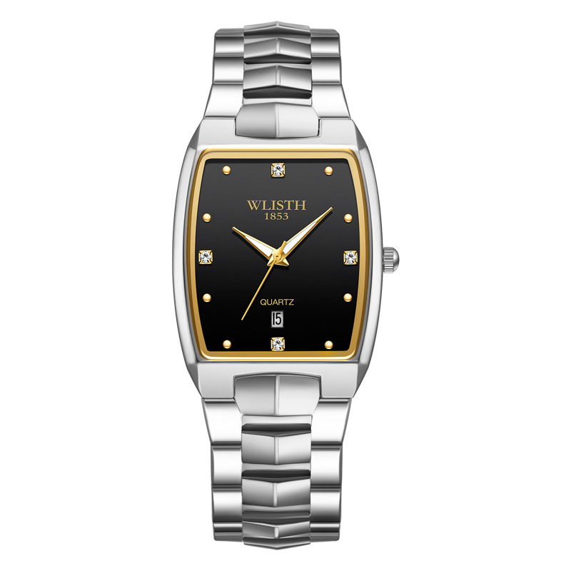 Quartz Watch Fashion Trend Luminous Square Steel Belt Waterproof — изображение 8