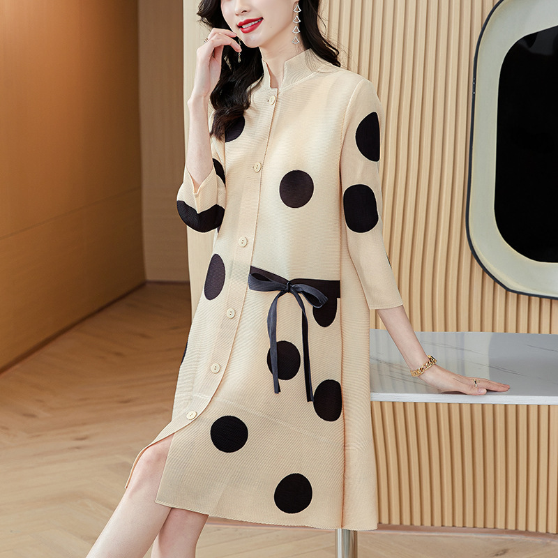 Women's Aging Reduction High End Fashion Large Size Dress - Image 3