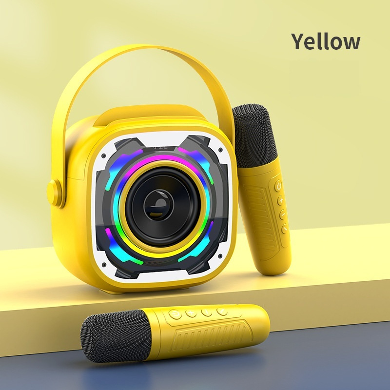 Portable Wireless Bluetooth Speaker With Microphone Integrated Karaoke Speaker – Bild 8