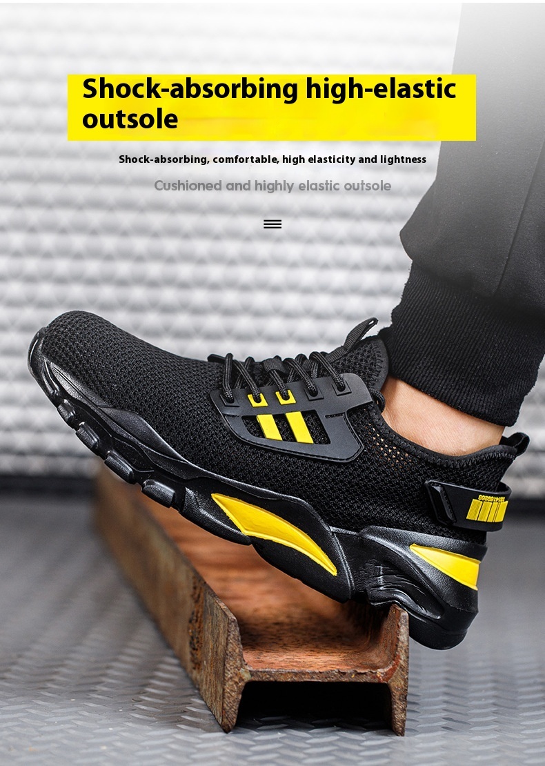 Men's Fashion Summer Breathable Work Shoes — изображение 5
