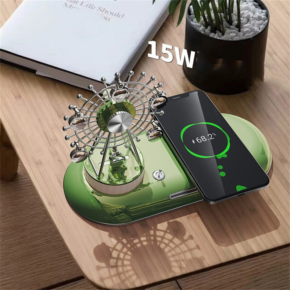 Ferris Wheel Aromatherapy Wireless Charging Atmosphere Light 15W - Image 5