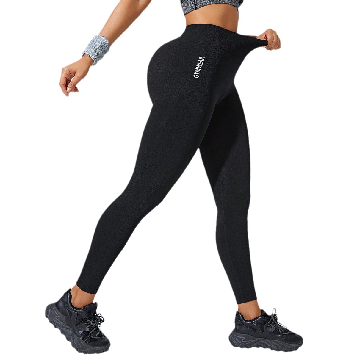Yoga Pants Women's High Waist Hip Lift Fitness Sports Pants - Image 3