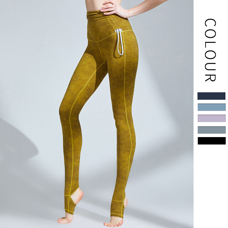 Drawstring Foot Exercise Fitness Yoga Pants – Bild 8