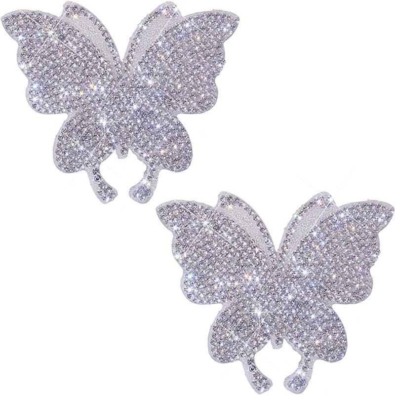 Diamond-encrusted Butterfly Car Sticker Bear Claw Body Sticker DIY Patch Patch – Bild 4