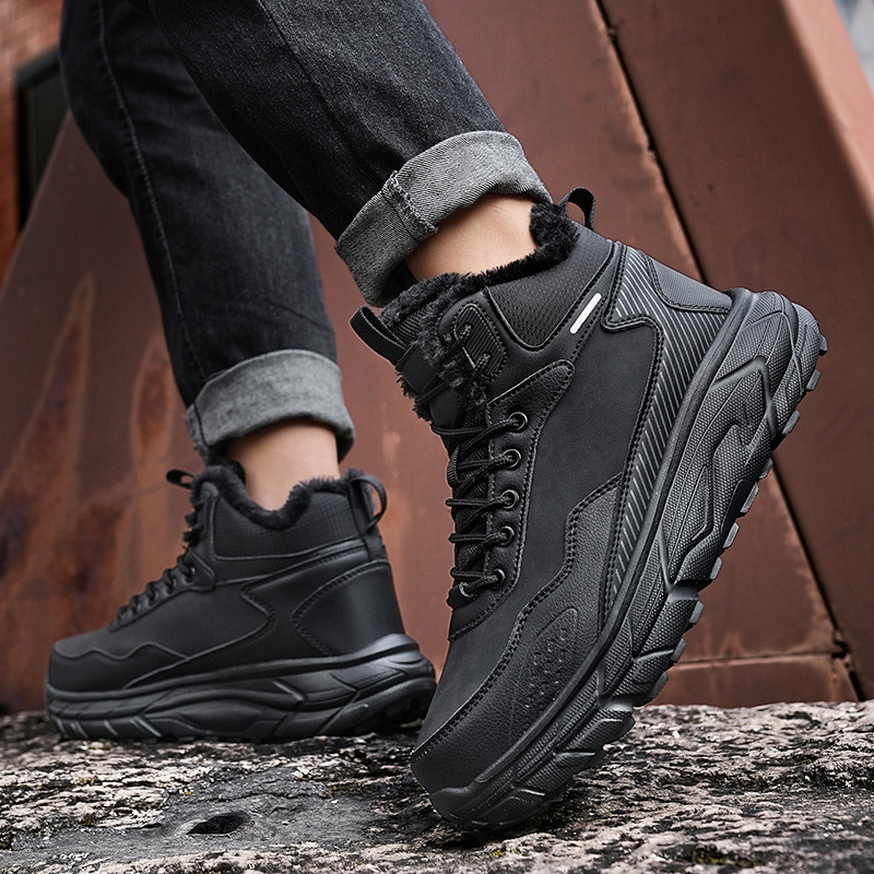 Cold And Warm High Cotton-padded Shoes Winter — изображение 6